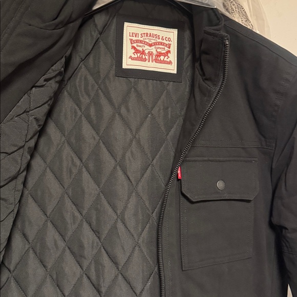 Levi's Men's Black Shirt Jacket - Picture 6 of 12